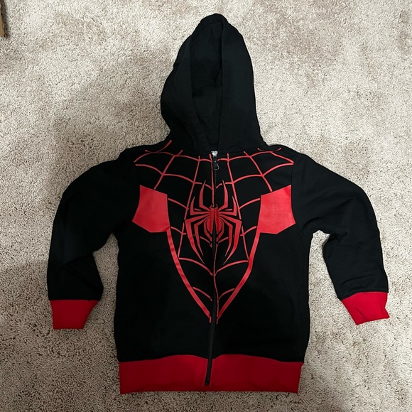 Spiderman Other - Boys Spider-Man Miles Mirales Jacket Small